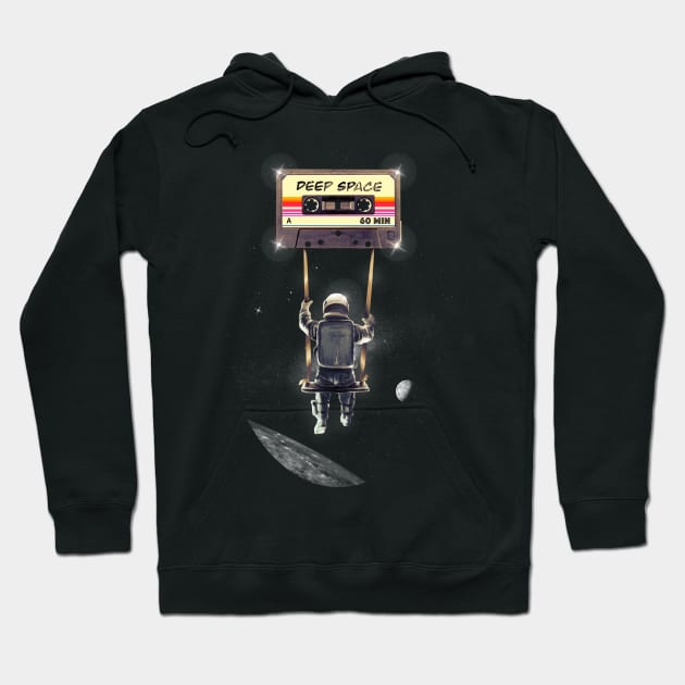 Deep Space Mix Tape Hoodie by nicebleed